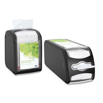 Tork® Xpressnap Fit Napkin Dispenser, Tabletop, 4.4 X 5.6 X 6.7, Black freeshipping - TVN Wholesale